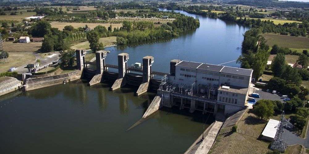 CEntrale hydroélectrique Le Temple sur Lot